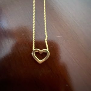 COPY - Roberto Coin 18k gold open heart necklace